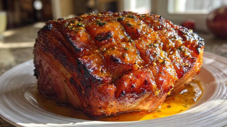 Honey-Orange Glazed Holiday Ham