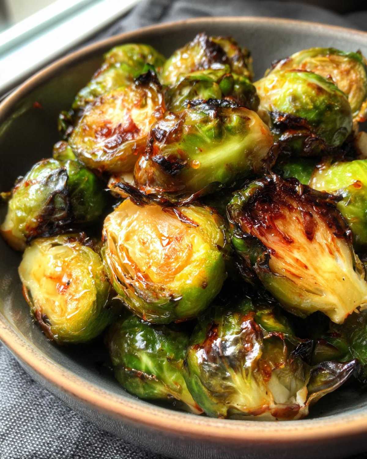 Honey Soy Glazed Brussels Sprouts - detail 1