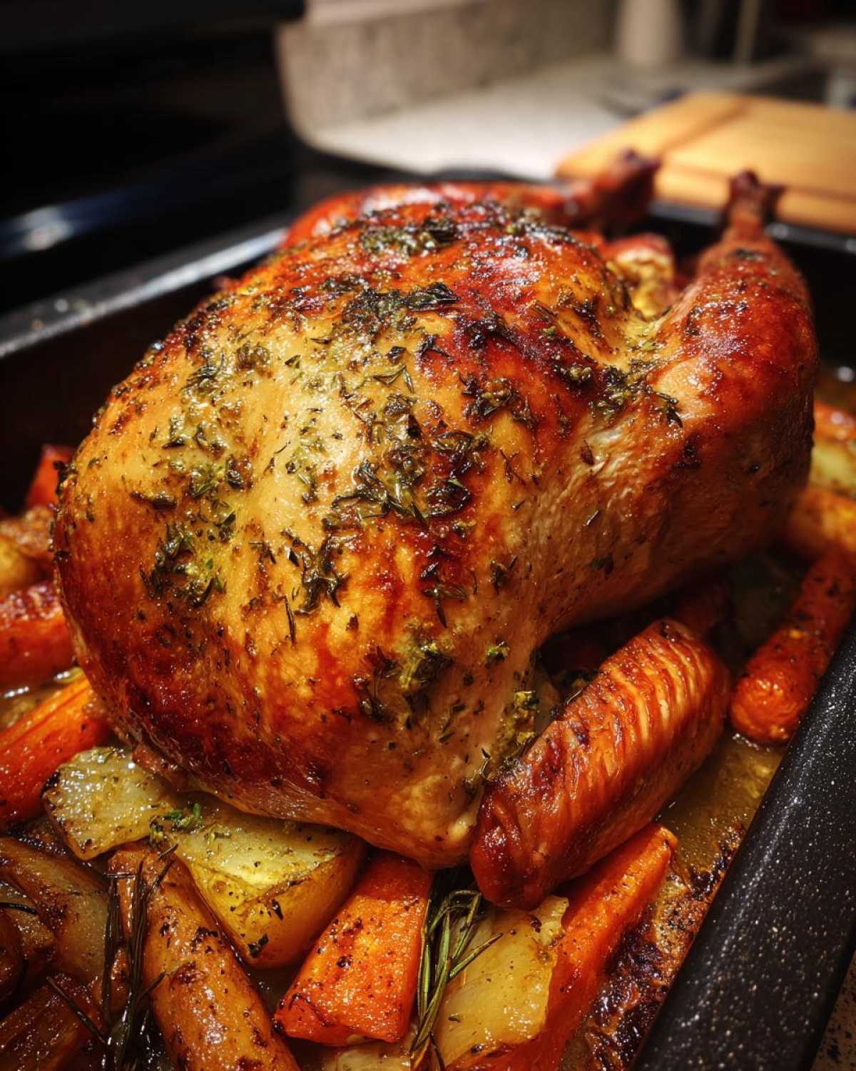 Juiciest Ever Roast Turkey with Herb Butter - detail 1