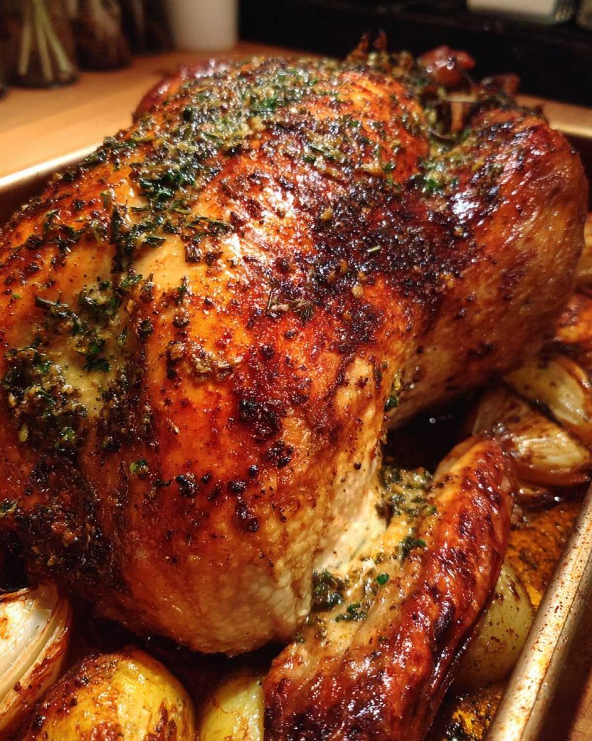Juiciest Ever Roast Turkey with Herb Butter - detail 4