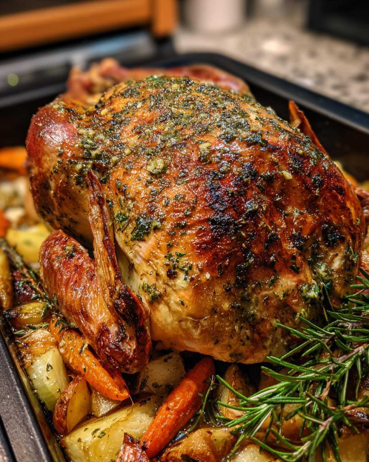 Juiciest Ever Roast Turkey with Herb Butter - detail 2