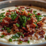 Loaded Cauliflower Soup