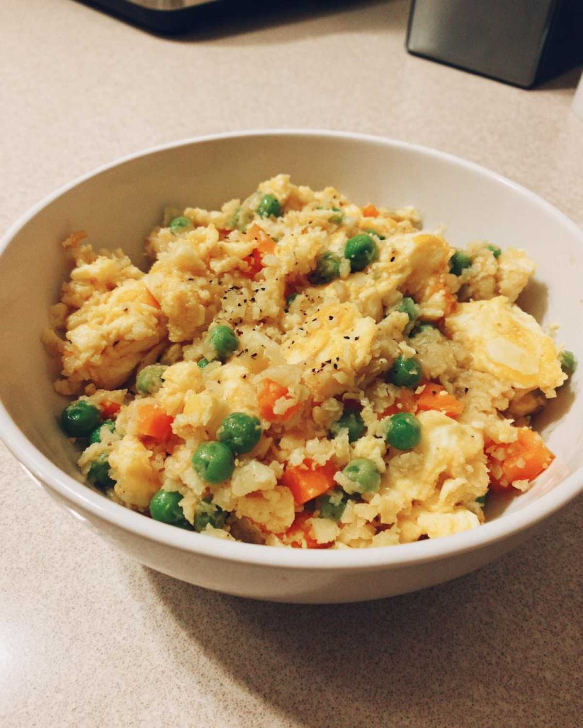 Low-Carb Cauliflower Fried Rice - detail 3