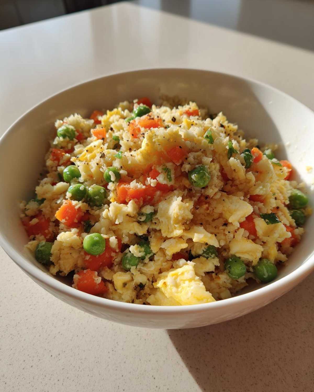 Low-Carb Cauliflower Fried Rice - detail 1