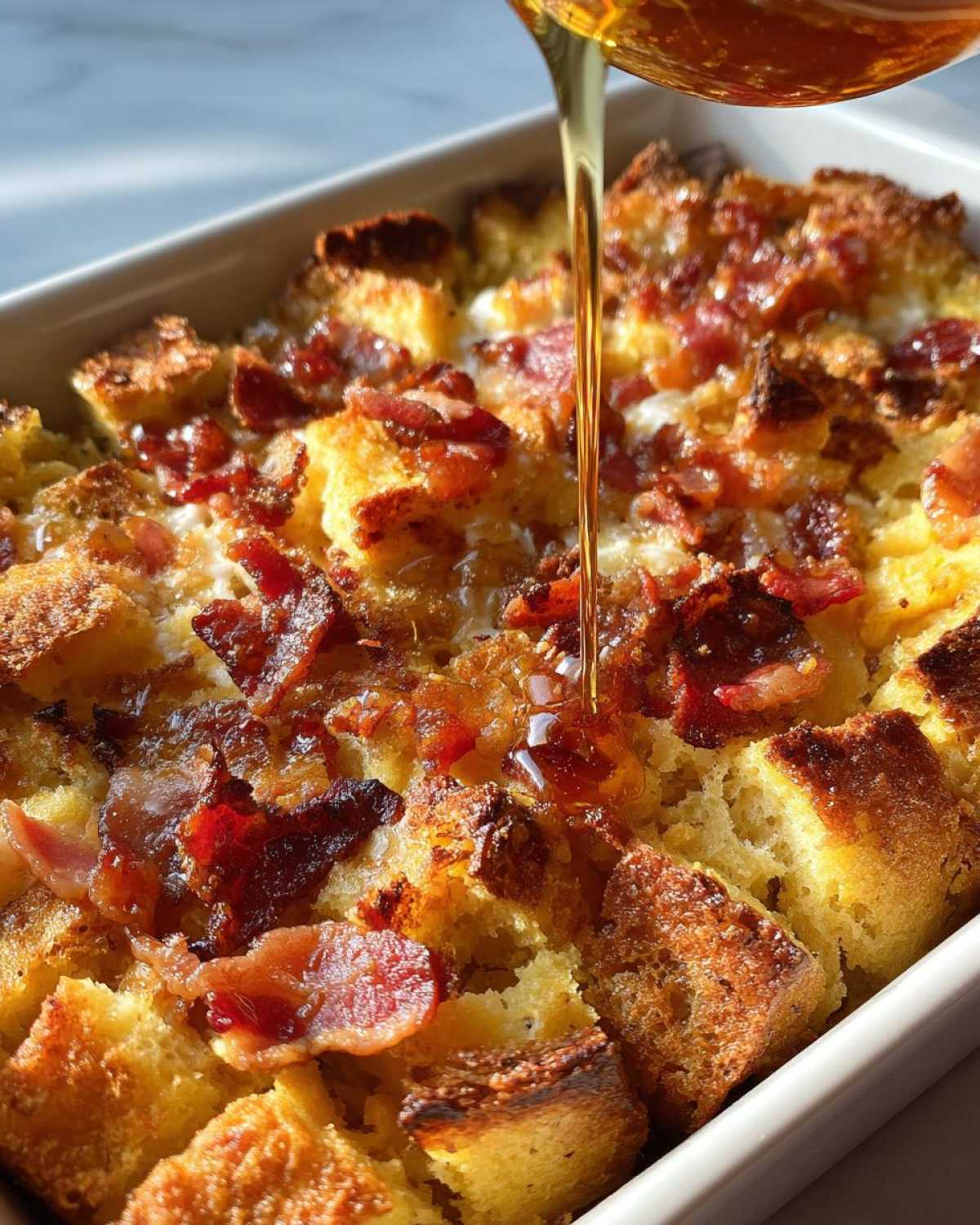 Maple Bacon French Toast Casserole - detail 3