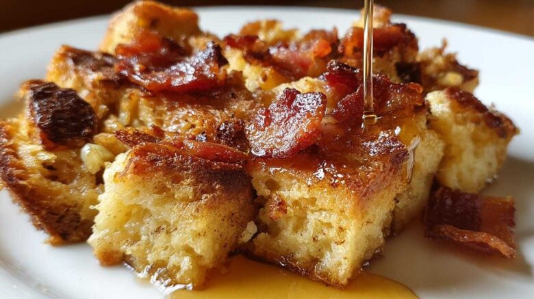 Maple Bacon French Toast Casserole