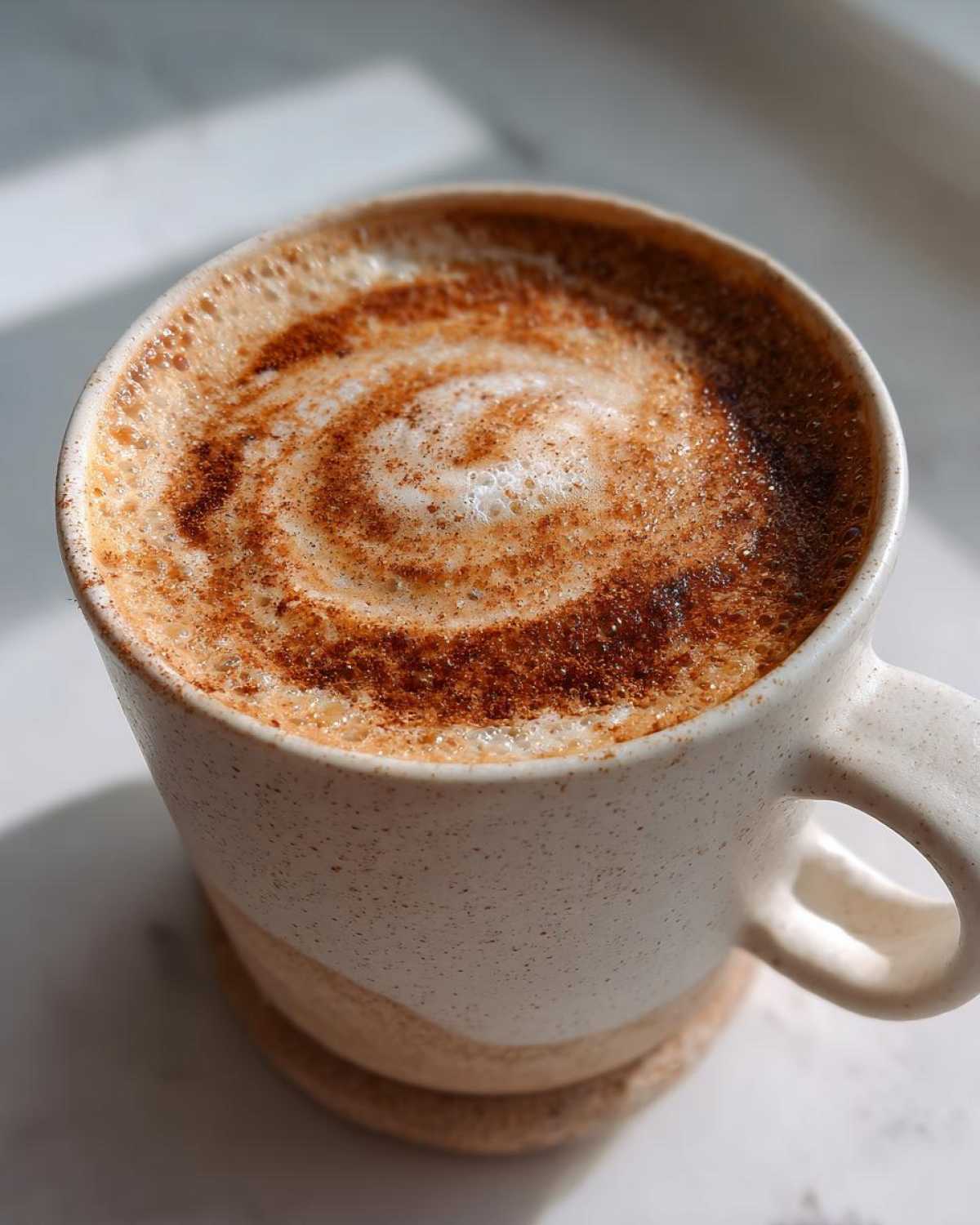 Maple Cinnamon Oat Milk Latte - detail 2