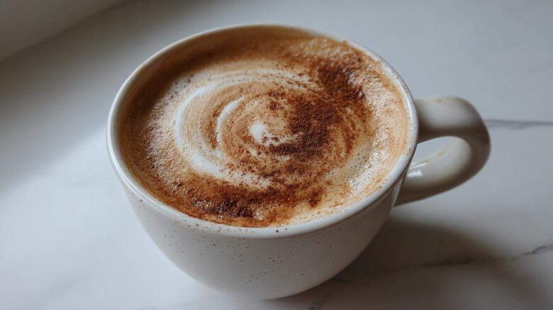 Maple Cinnamon Oat Milk Latte