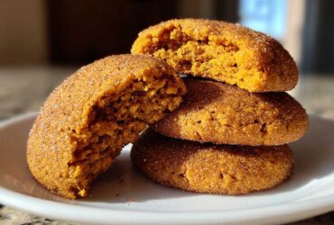 Melt-in-Your-Mouth Pumpkin Spice Cookies