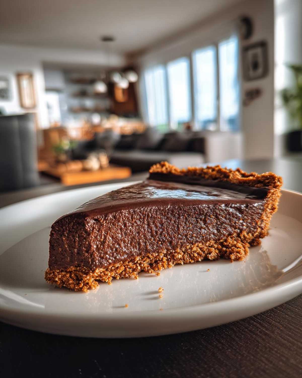 No-Bake Espresso Chocolate Tart - detail 1