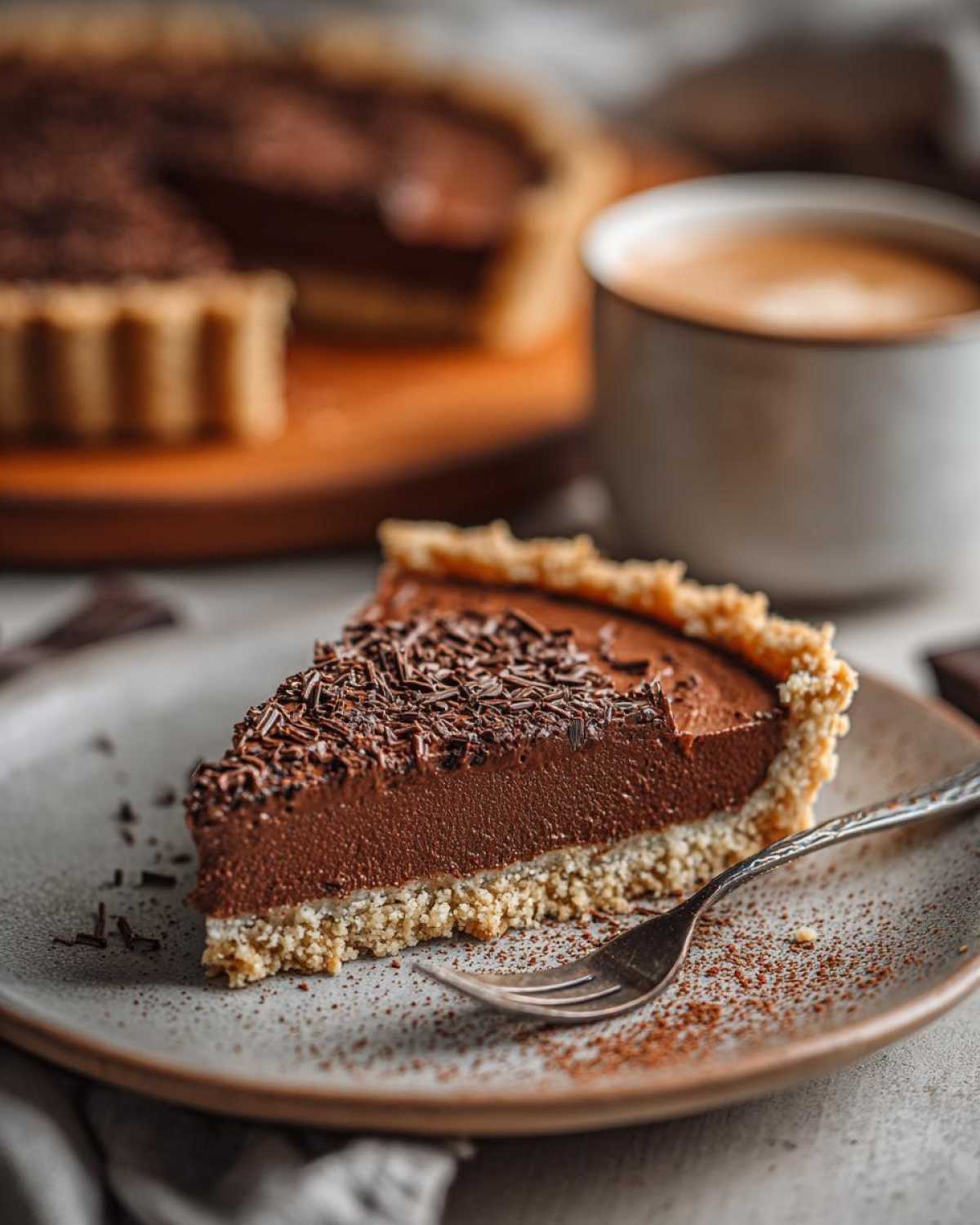 No-Bake Espresso Chocolate Tart - detail 4