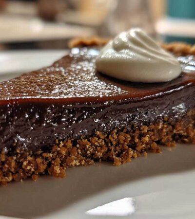 No-Bake Espresso Chocolate Tart