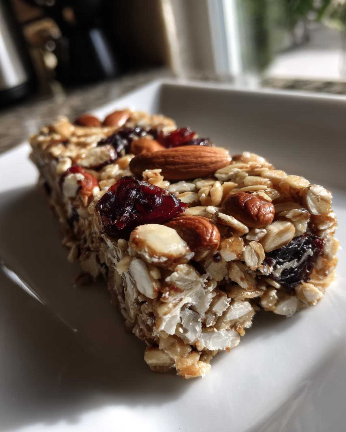No-Bake Trail Mix Energy Bars - detail 1