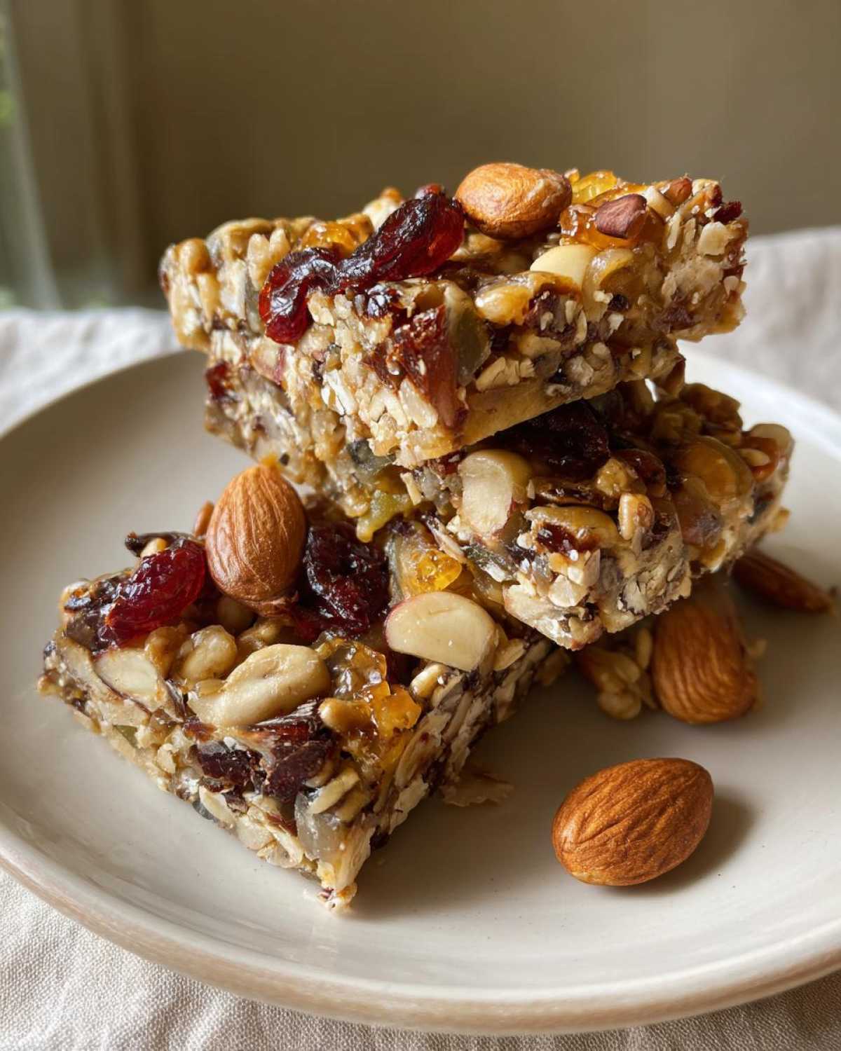 No-Bake Trail Mix Energy Bars - detail 4