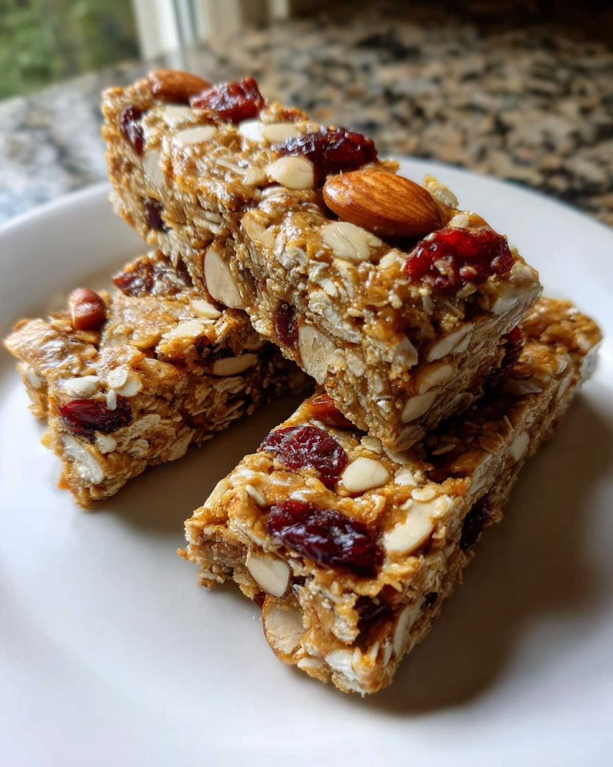 No-Bake Trail Mix Energy Bars - detail 2