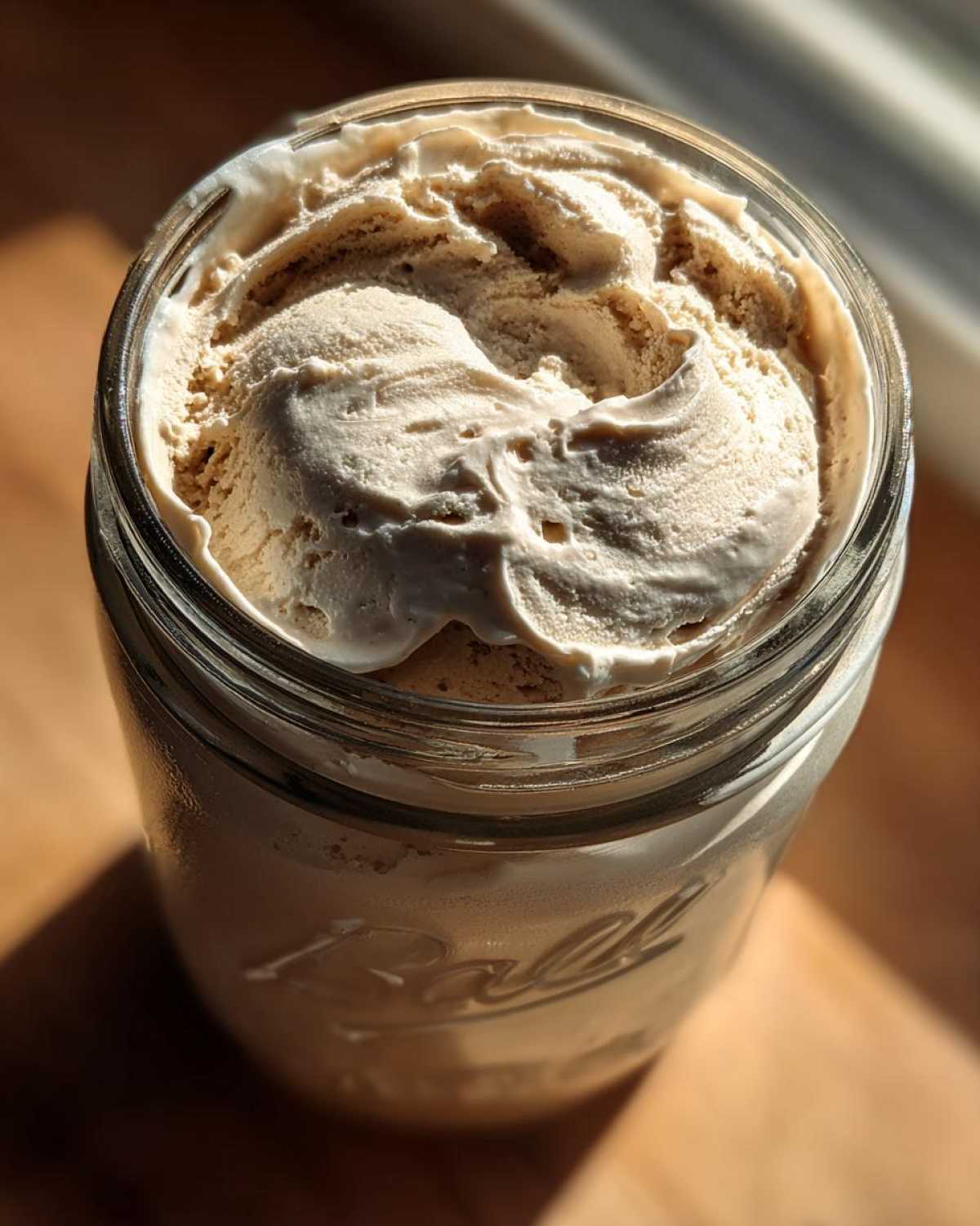 No-Churn Mason Jar Ice Cream - detail 2