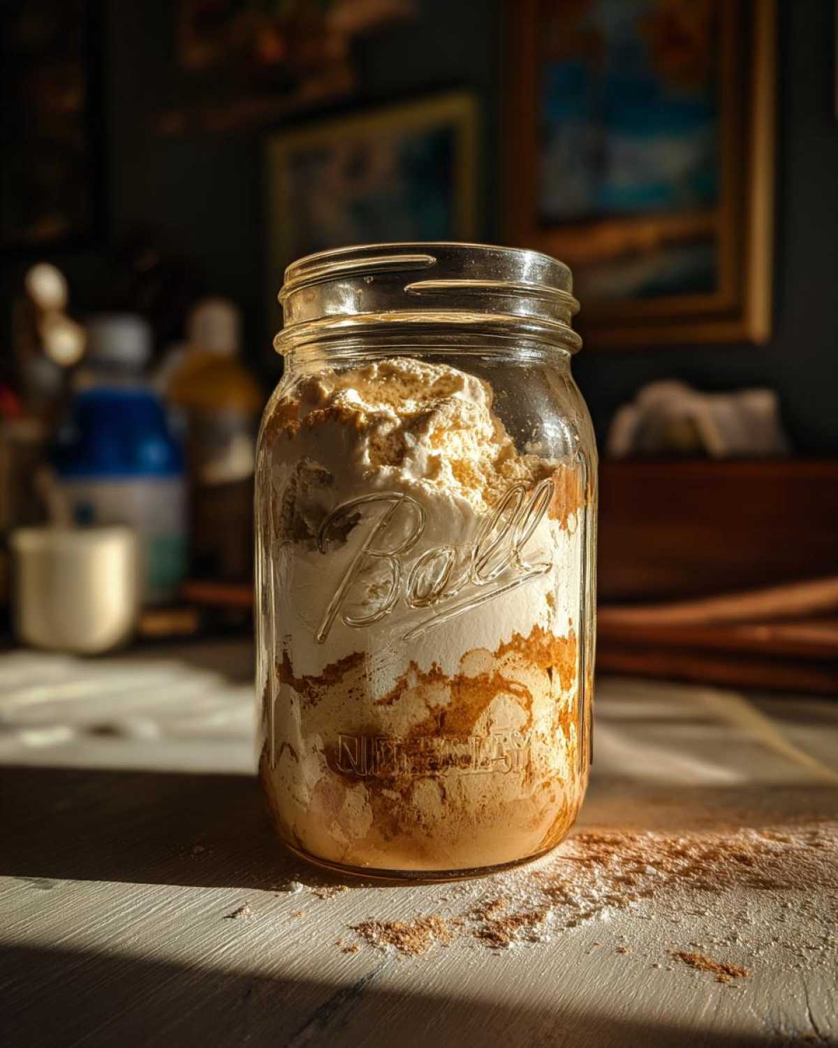 No-Churn Mason Jar Ice Cream - detail 3
