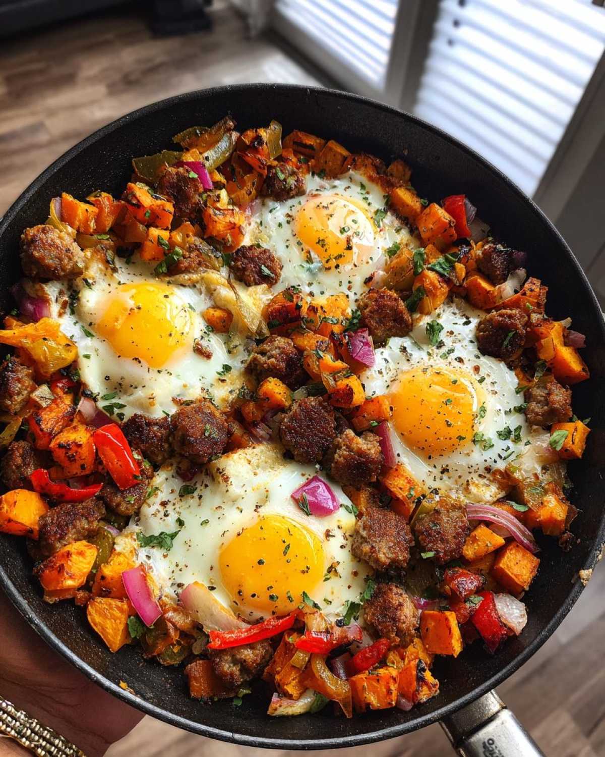 One-Pan Sweet Potato Breakfast Hash - detail 1