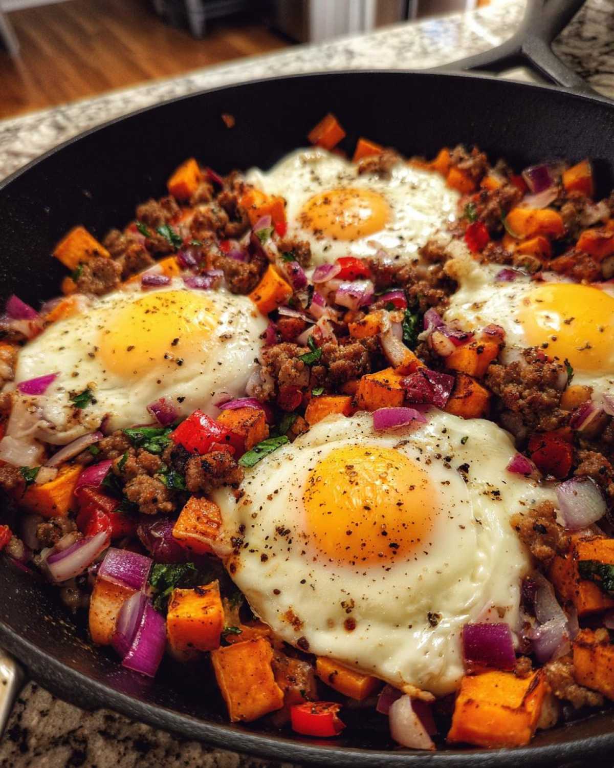 One-Pan Sweet Potato Breakfast Hash - detail 4