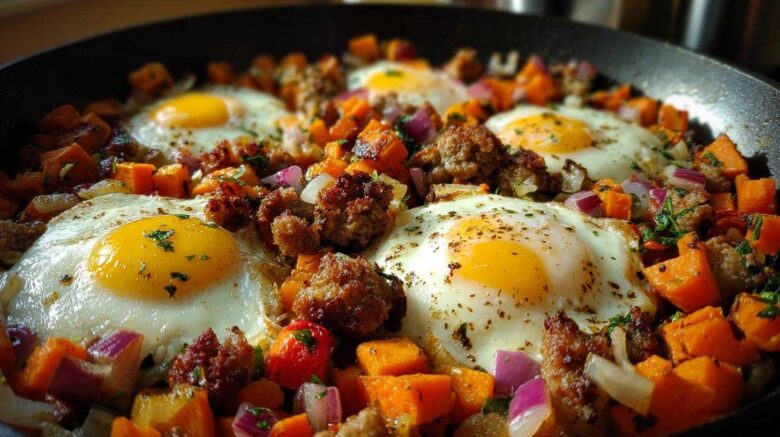 One-Pan Sweet Potato Breakfast Hash