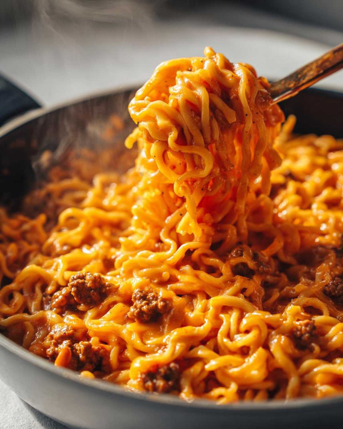One-Pot Cheesy Taco Pasta - detail 2