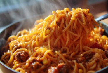 One-Pot Cheesy Taco Pasta