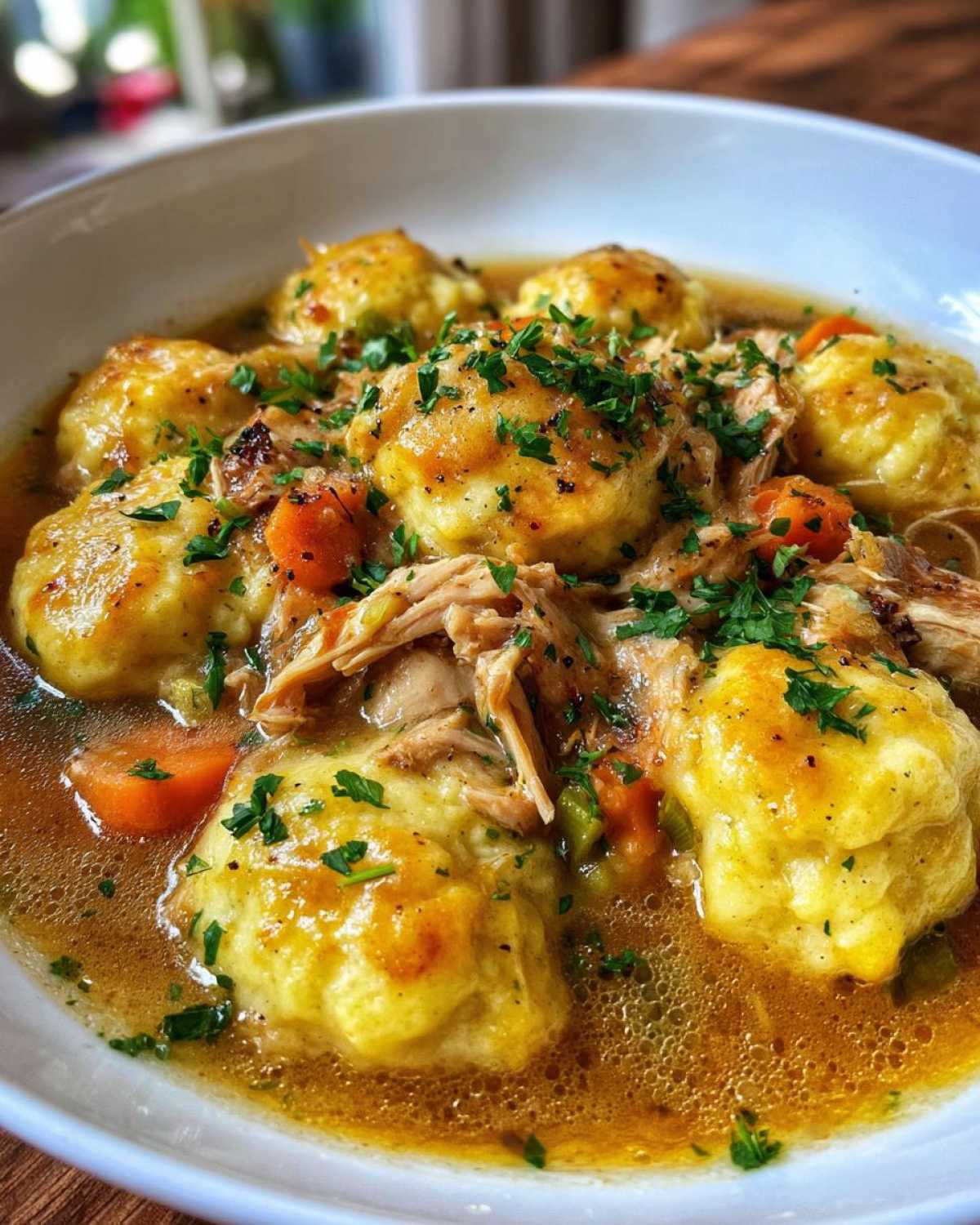 One-Pot Chicken and Dumplings - detail 1