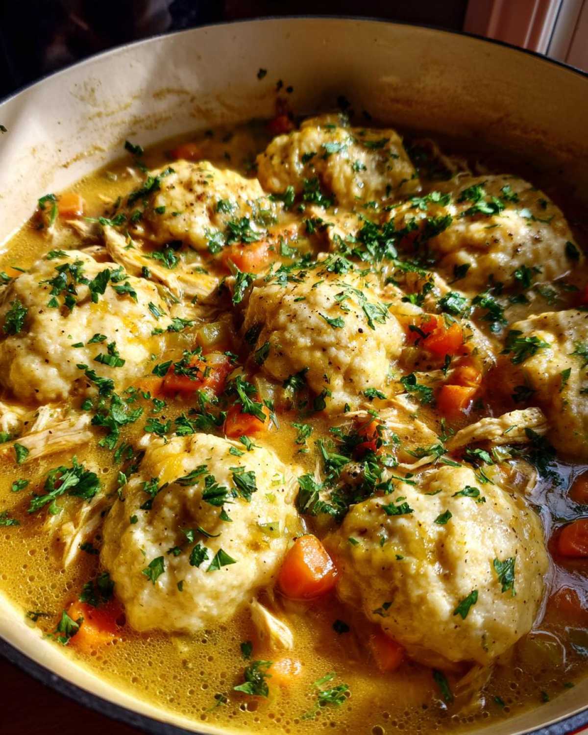 One-Pot Chicken and Dumplings - detail 4
