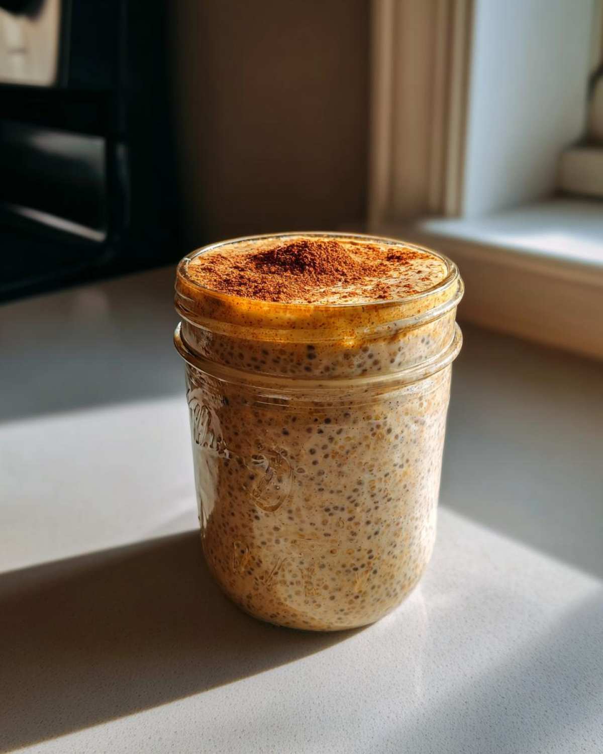 Overnight Chai Spiced Chia Pudding - detail 2