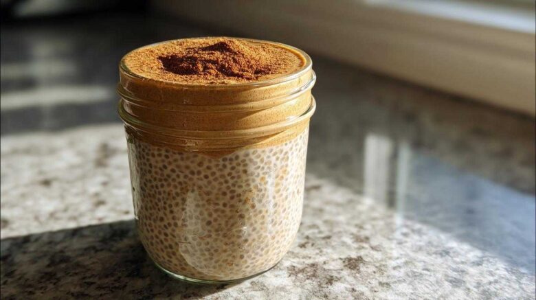 Overnight Chai Spiced Chia Pudding