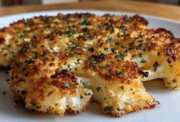 Parmesan Crusted Cauliflower Steaks
