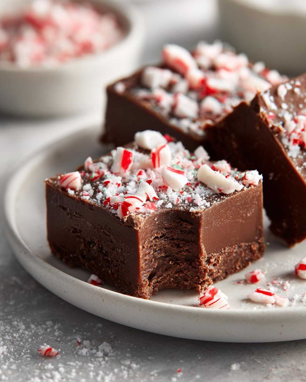 Peppermint Mocha Fudge - detail 3