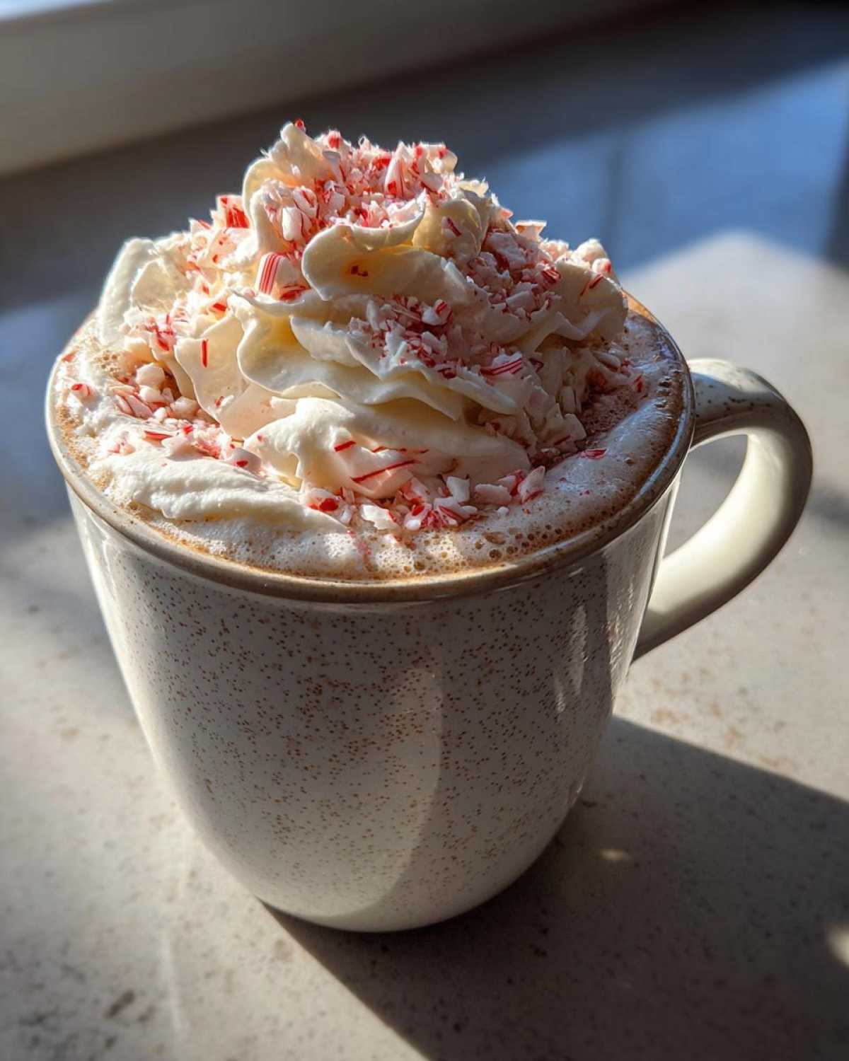Peppermint White Hot Chocolate - detail 2