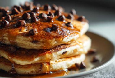 Protein-Packed Chocolate Chip Pancakes