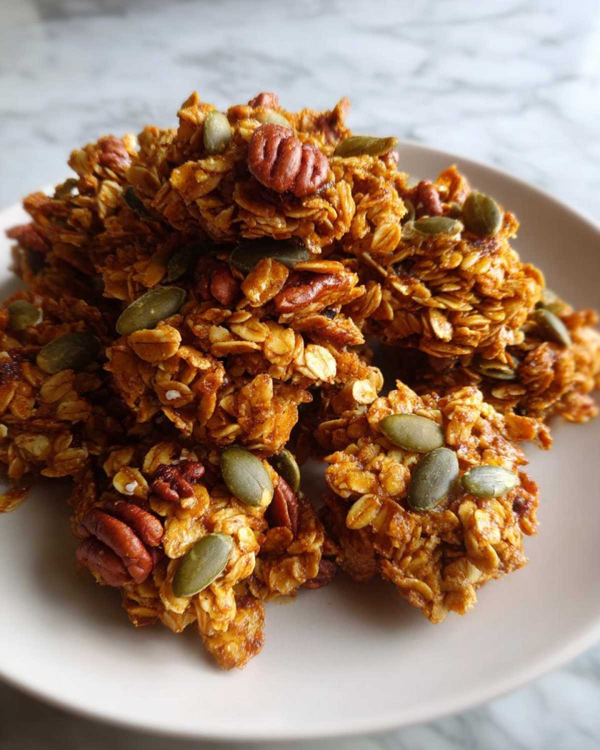 Pumpkin Pie Granola Clusters - detail 1