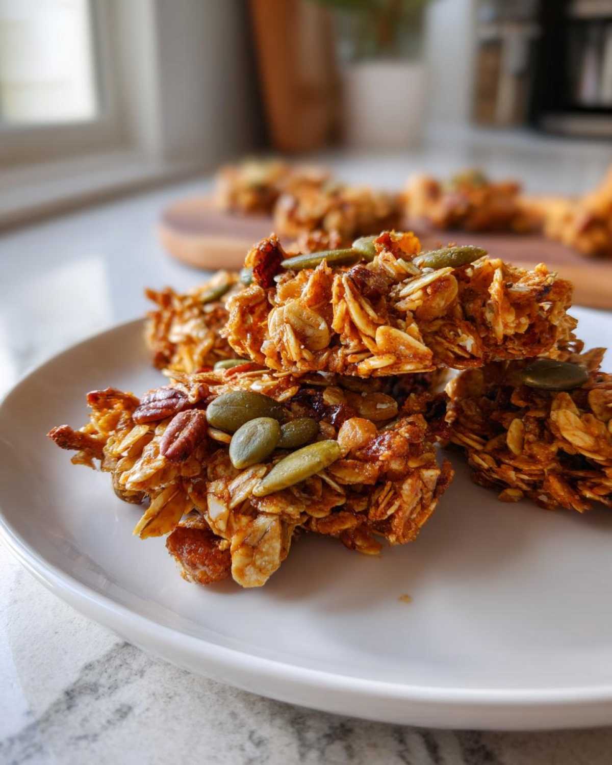 Pumpkin Pie Granola Clusters - detail 2