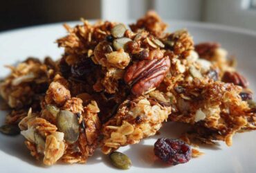 Pumpkin Pie Granola Clusters
