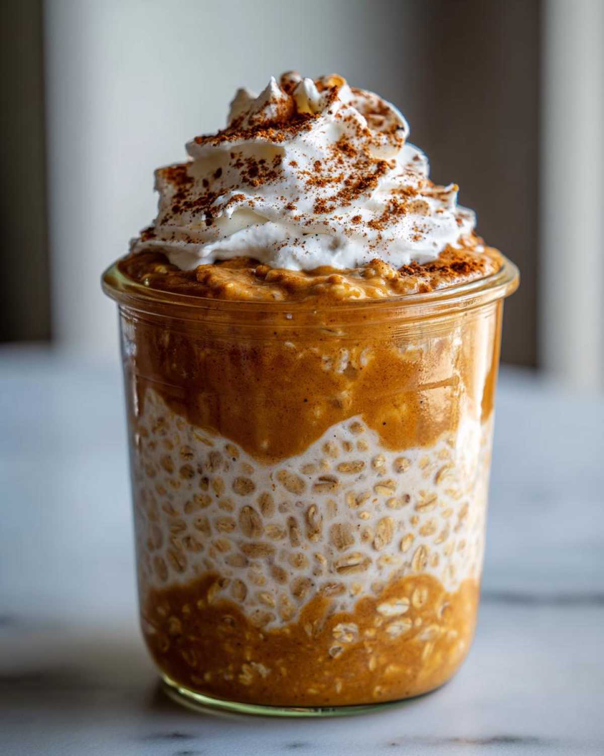 Pumpkin Spice Latte Overnight Oats - detail 3