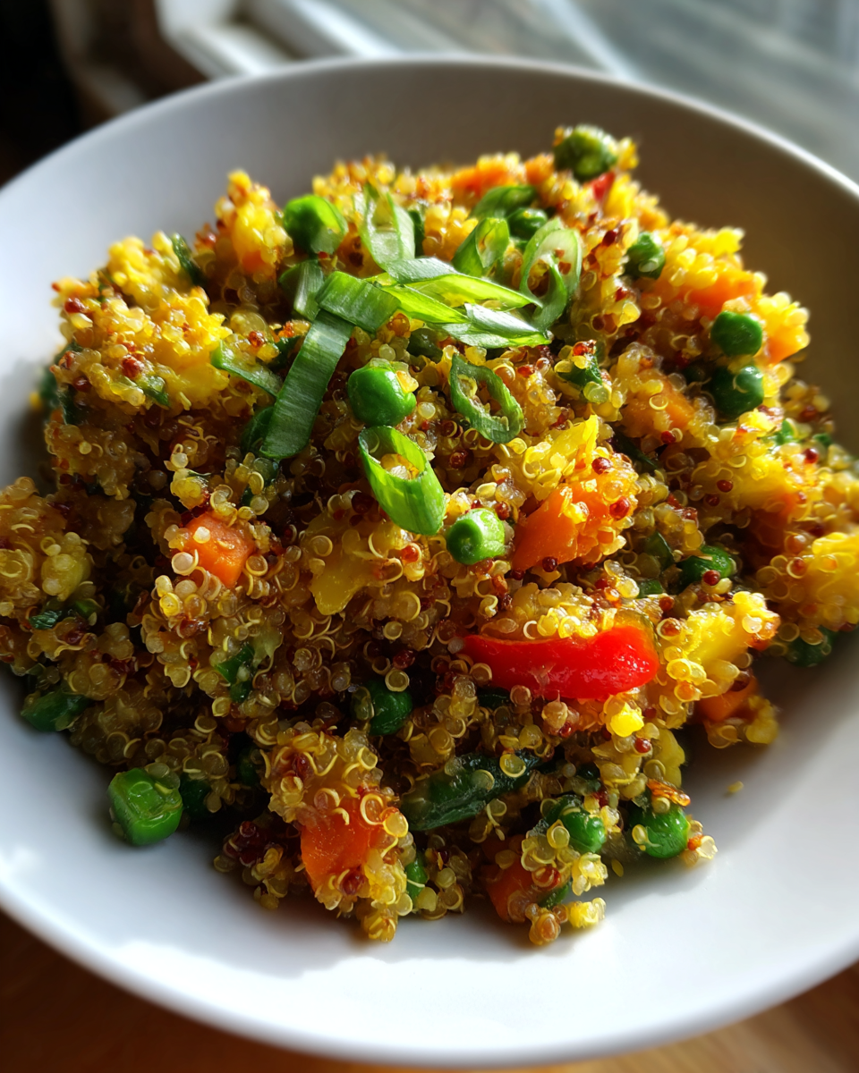 Quinoa Fried Rice with Veggies - detail 2