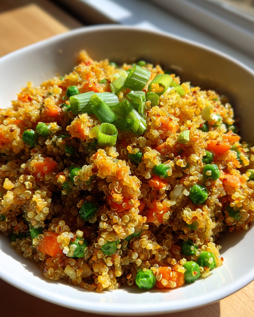 Quinoa Fried Rice with Veggies - detail 4