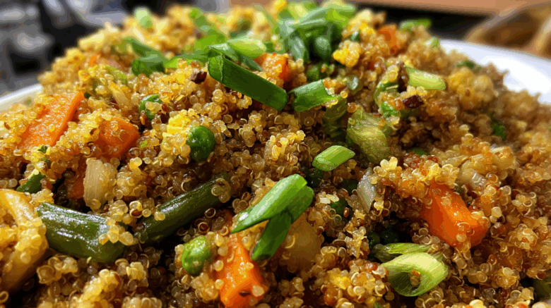 Quinoa Fried Rice with Veggies