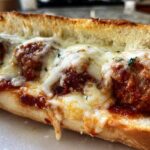 Saucy Garlic Butter Meatball Subs
