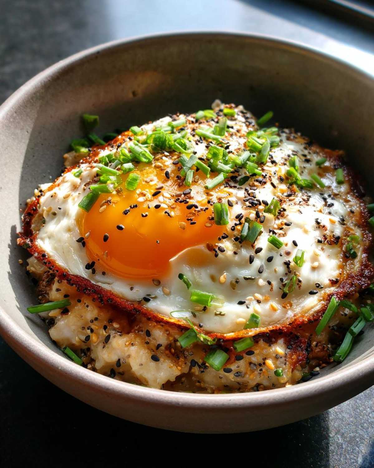 Savory Everything Bagel Oatmeal - detail 1