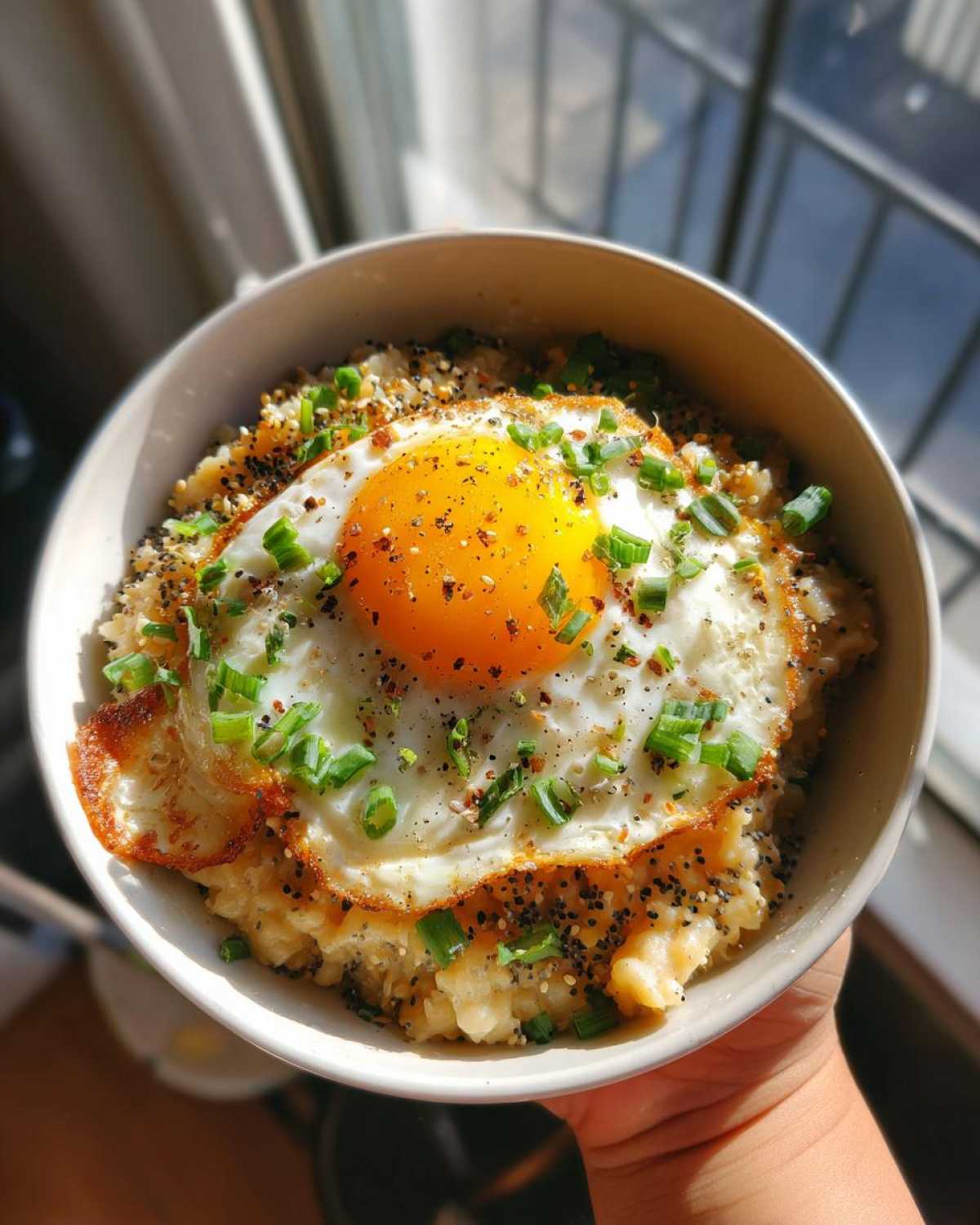 Savory Everything Bagel Oatmeal - detail 2