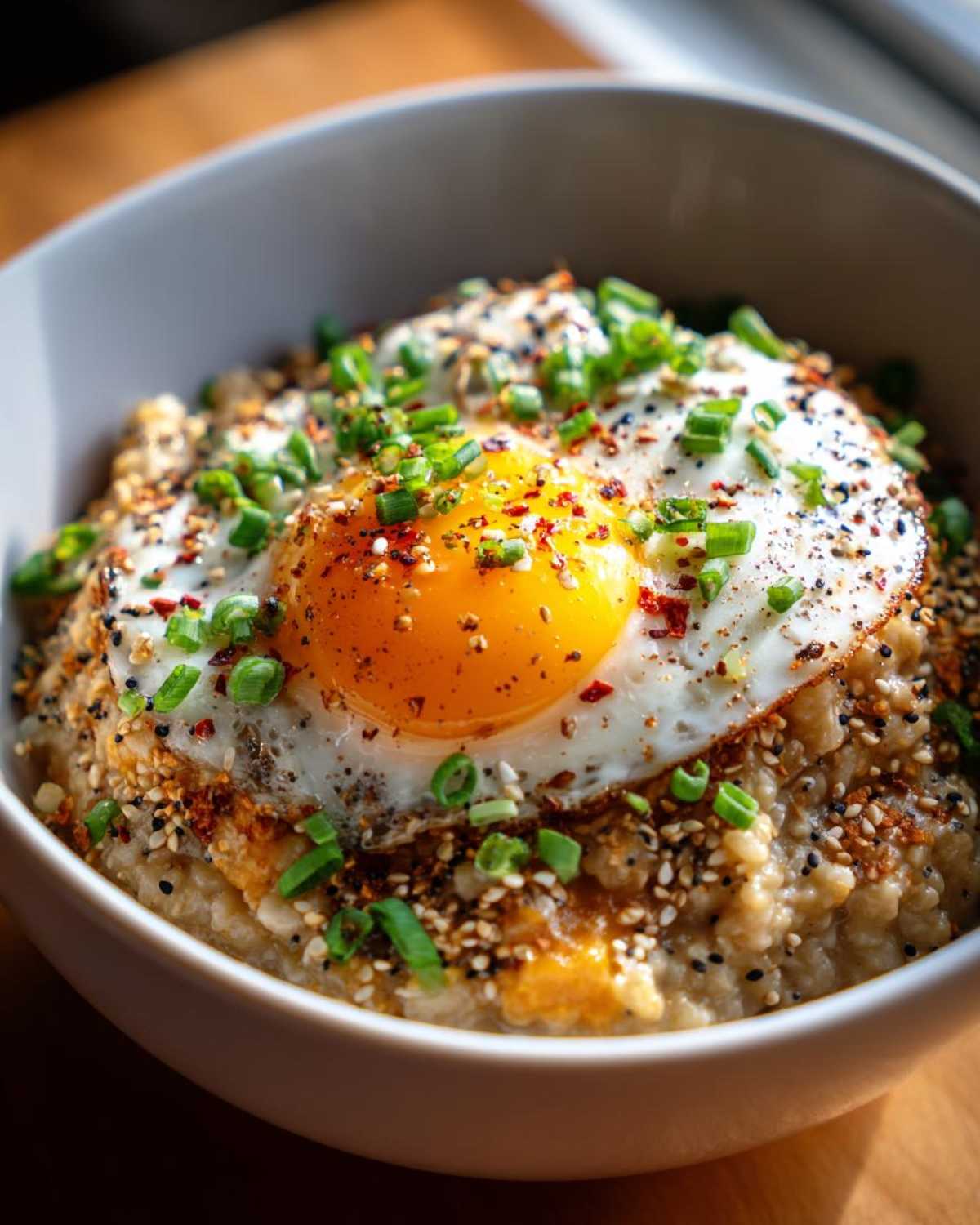 Savory Everything Bagel Oatmeal - detail 4