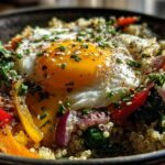 Savory Herb Quinoa Breakfast Bowl