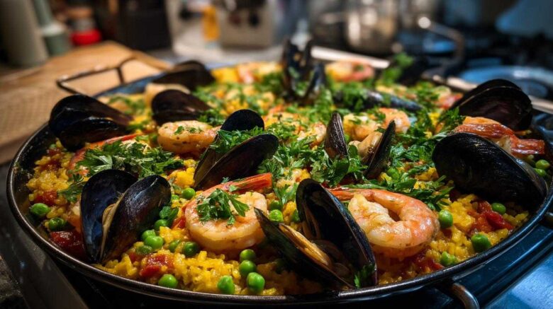 Seafood Paella Made Simple