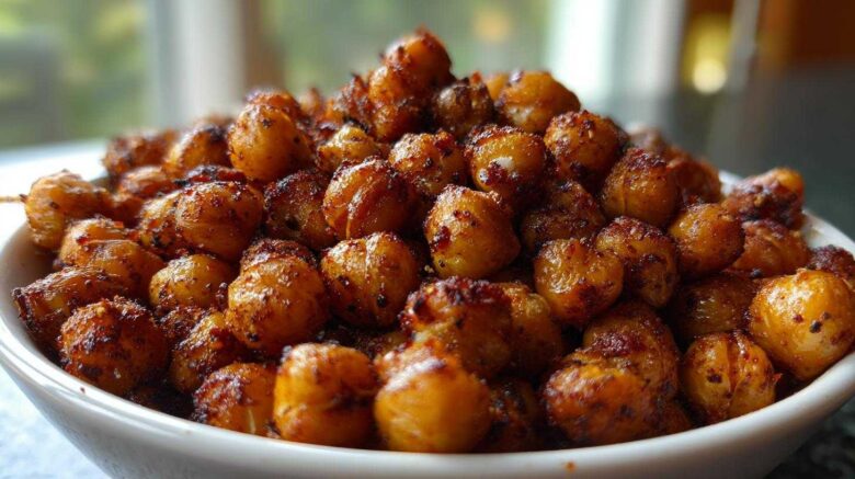 Smoky BBQ Chickpea Snack Mix