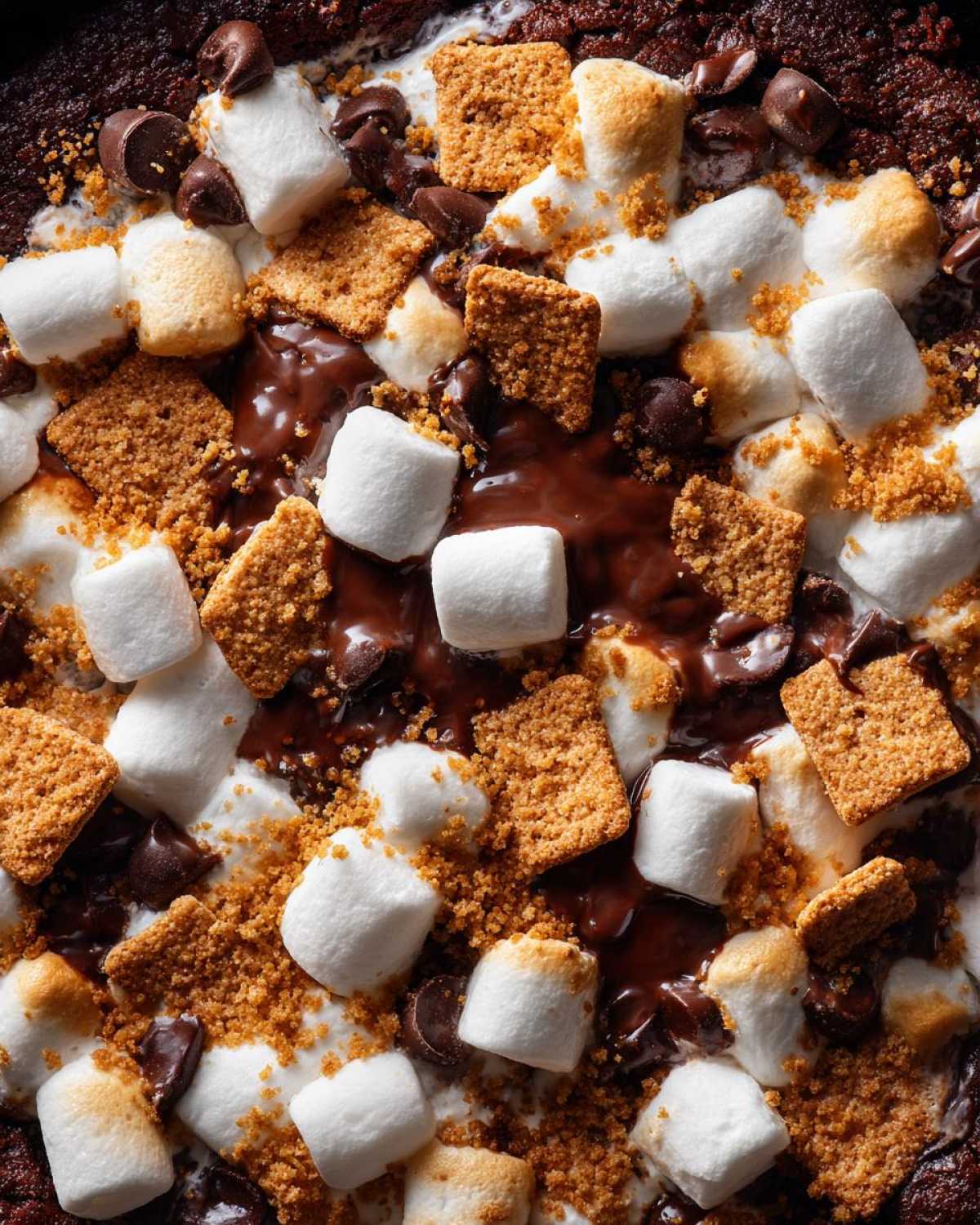 S'mores Skillet Brownie Dip - detail 4