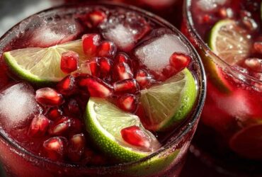 Sparkling Pomegranate Party Punch